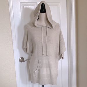 BananaRepublic sweater narrow batwing sleeves/hood
